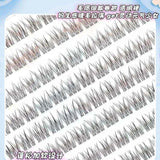 Menglu Glue-Free False Eyelashes Fish Tail Black