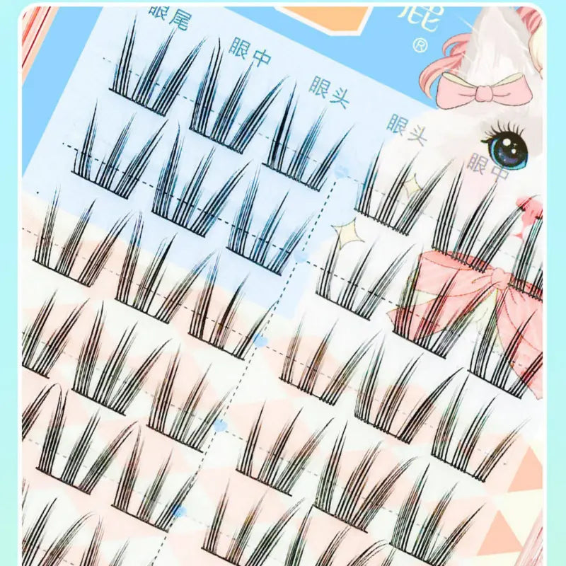 Dream Deer False Eyelashes Cat Paw