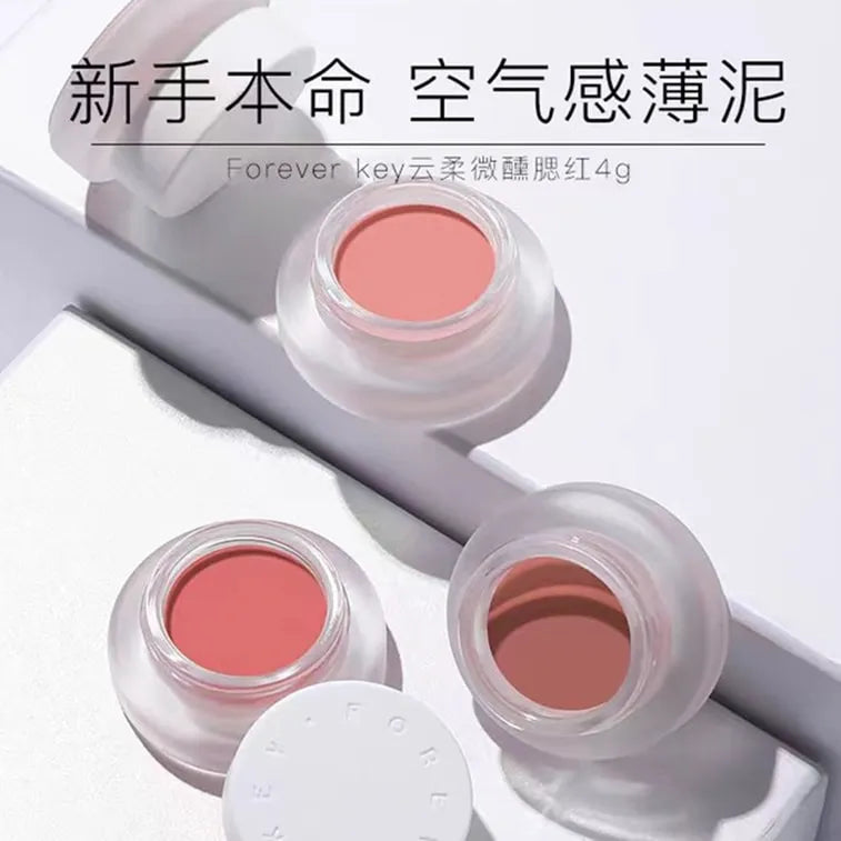 Forever Key Mousse Cheek Blush Cream #04 Rejuvenating Coral