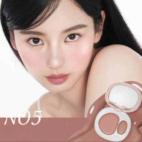 Forever Key琉光双色腮红膏#N05烟熏玫瑰 5.5g+1.5g