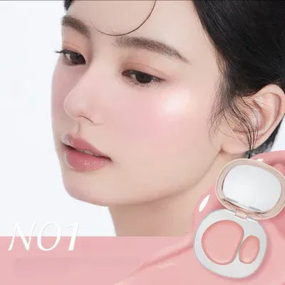 Forever Key琉光双色腮红膏#N01澎澎淡粉 5.5g+1.5g