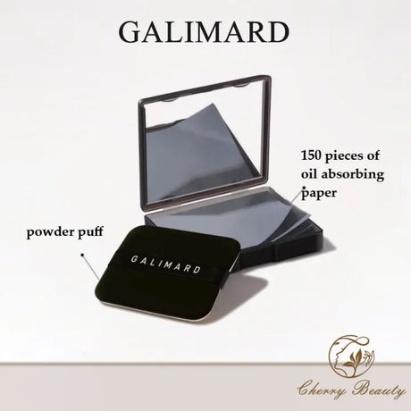 Galimard嘉利玛竹炭吸油纸控油清爽便携式 150片