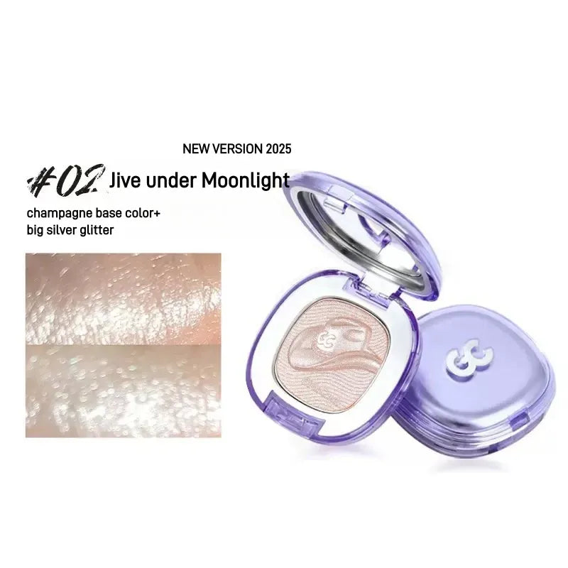 Girls Crush Pearlescent Highlighter #02 Champagne + Silver