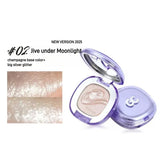 Girls Crush Pearlescent Highlighter #02 Champagne + Silver