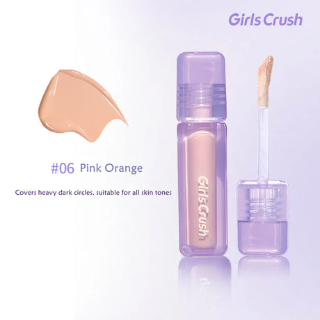Girls Crush水丝绒遮瑕液#06粉橘色