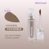 Girls Crush Silky Velvet Contour Liquid #100 Gray Brown