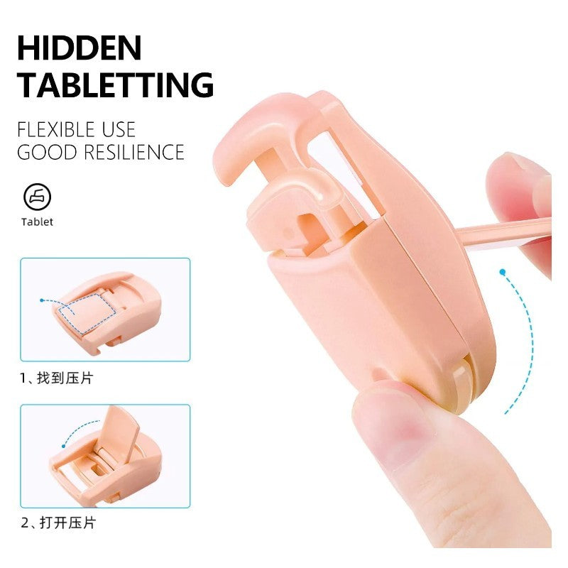 Malian Plastic Eyelash Curler Convenient 9023 Orange