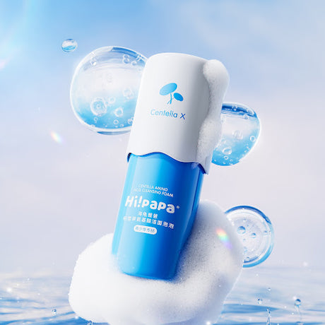 Hi!papa海龟爸爸积雪草氨基酸洁颜泡泡 120ml