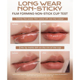 Mistine Thai Latte Juicy Lip Glaze Leopard #J02 Icy Red Tea