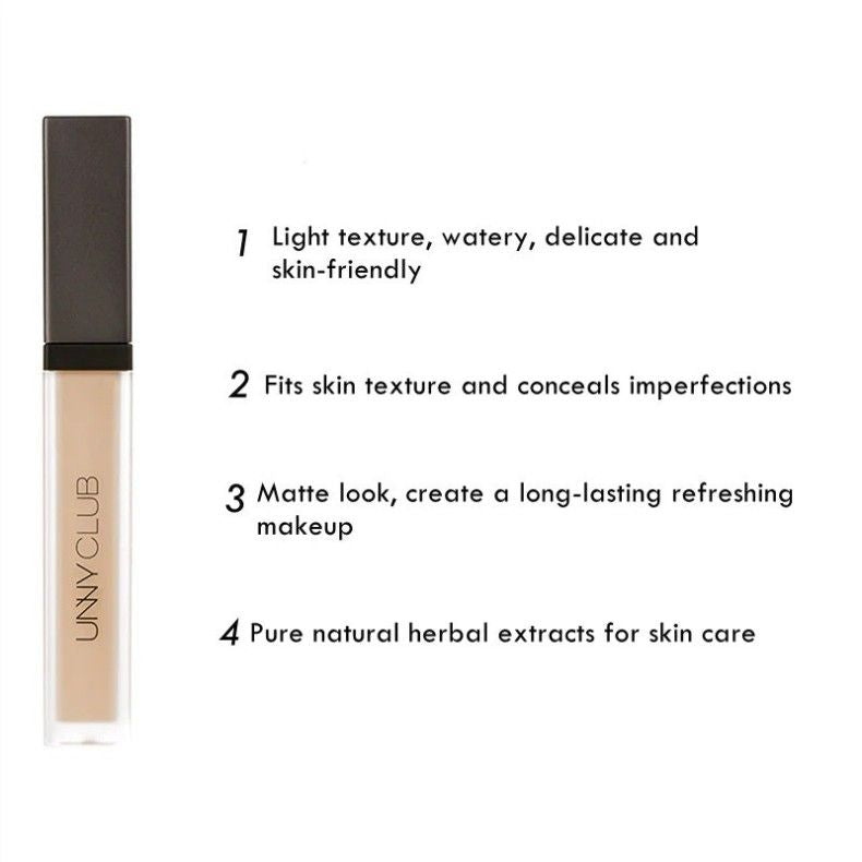Unny Club Airy Full Coverage Liquid Concealer #Y01 LIGHT BEIGE