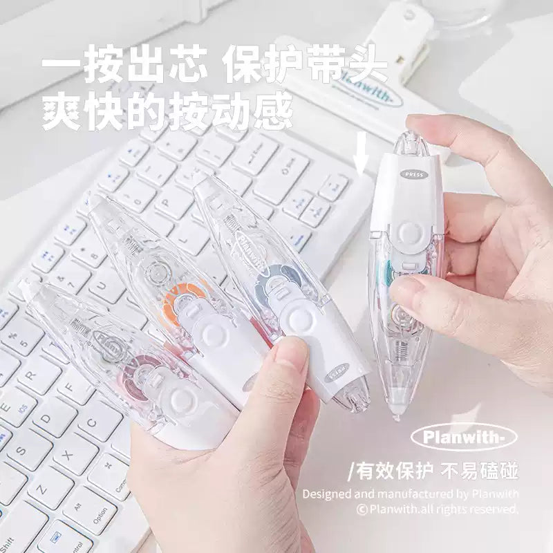 Planwith Color Mark Belt Correction Tape Blue