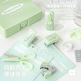 Planwith Portable Mini Stationery Tool Box White 8pcs