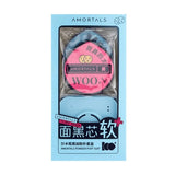Amortals Makeup Blender Black & Pink Puff Set XL 2pcs