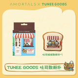 Amortals尔木萄X Tunee-Goods面包系列吐司绒绒散粉扑L