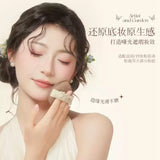 Amortals尔木萄艺术家手心花园底妆粉扑水滴形干用 1枚