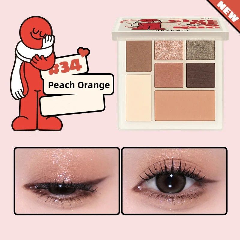 Judydoll Play Color ALL-IN-ONE Palette #34 Happy Peach