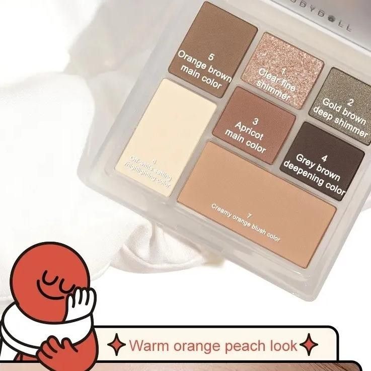 Judydoll Play Color ALL-IN-ONE Palette #34 Happy Peach