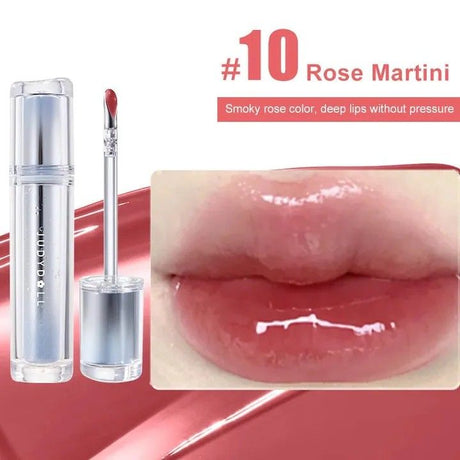 Judydoll Ice Watery Lip Gloss #10 Rosy Martini 2.4g