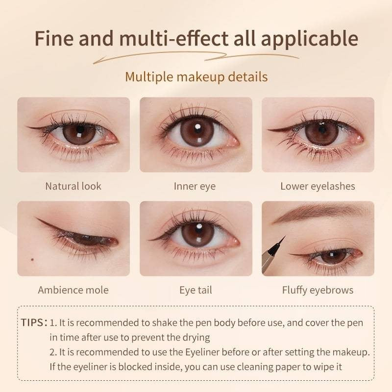 Judydoll Slim Liquid Eyeliner #02 Deep Brown
