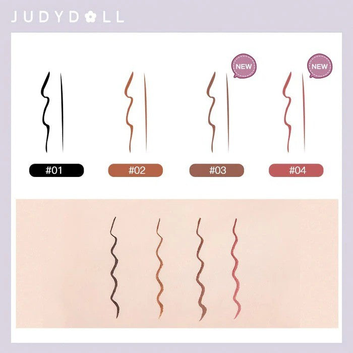 Judydoll橘朵精准描绘眼线液笔升级款#04灰棕色