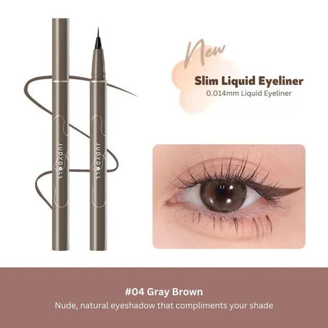 Judydoll Ultra-Fine Liquid Eyeliner #04 Gray Brown