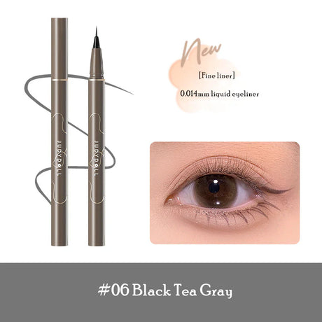 Judydoll Precisely Depicted Slim Liquid Eyeliner #06 Black Tea Gray