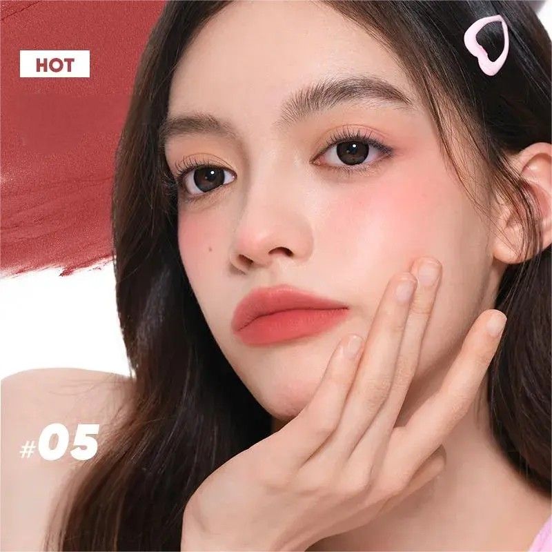 Judydoll橘朵双头口红丝绒哑光#W05