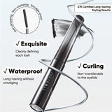 Judydoll 3D Curling Eyelash Iron Mascara Sport Chic 6°Precision Design #01 Black