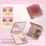 Judydoll 2 in 1 Highlighter Contour Palette #01 Waves