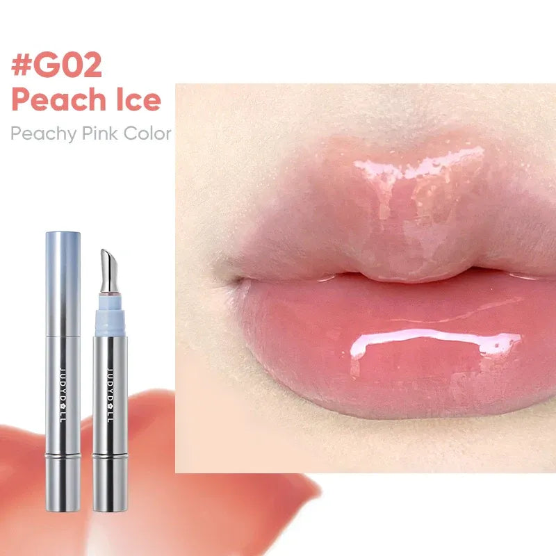 Judydoll橘朵冰钻精华唇蜜镜面水光唇釉#G02银耳冰