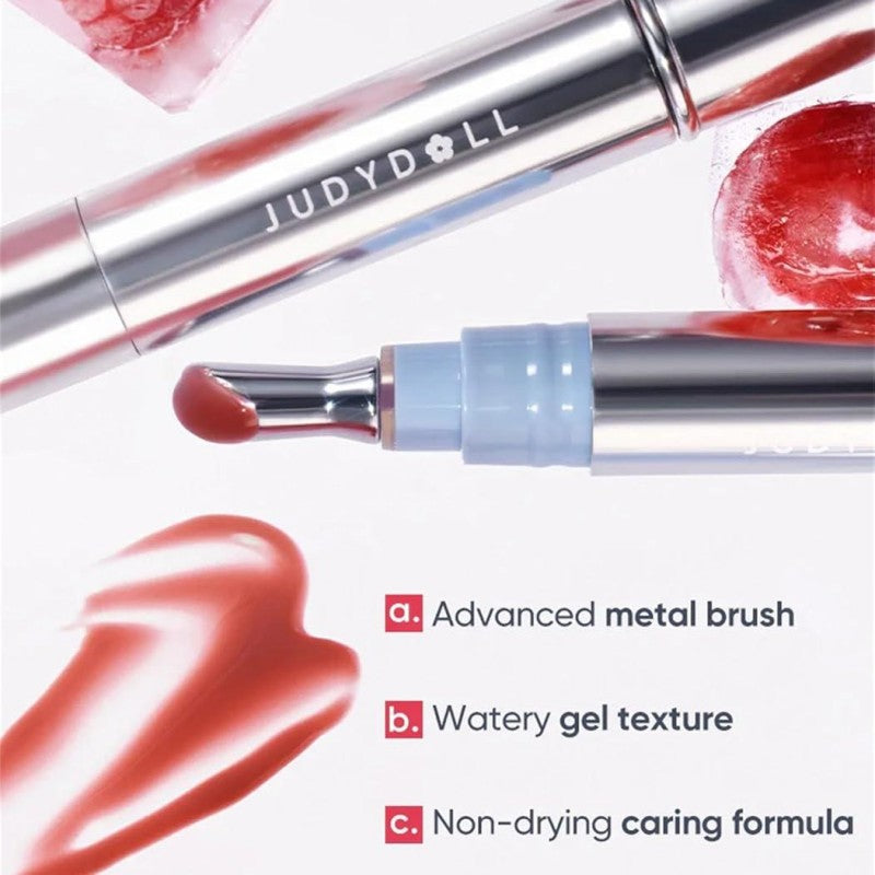 Judydoll Watery Essence Lip Glaze #G02 Peach Ice
