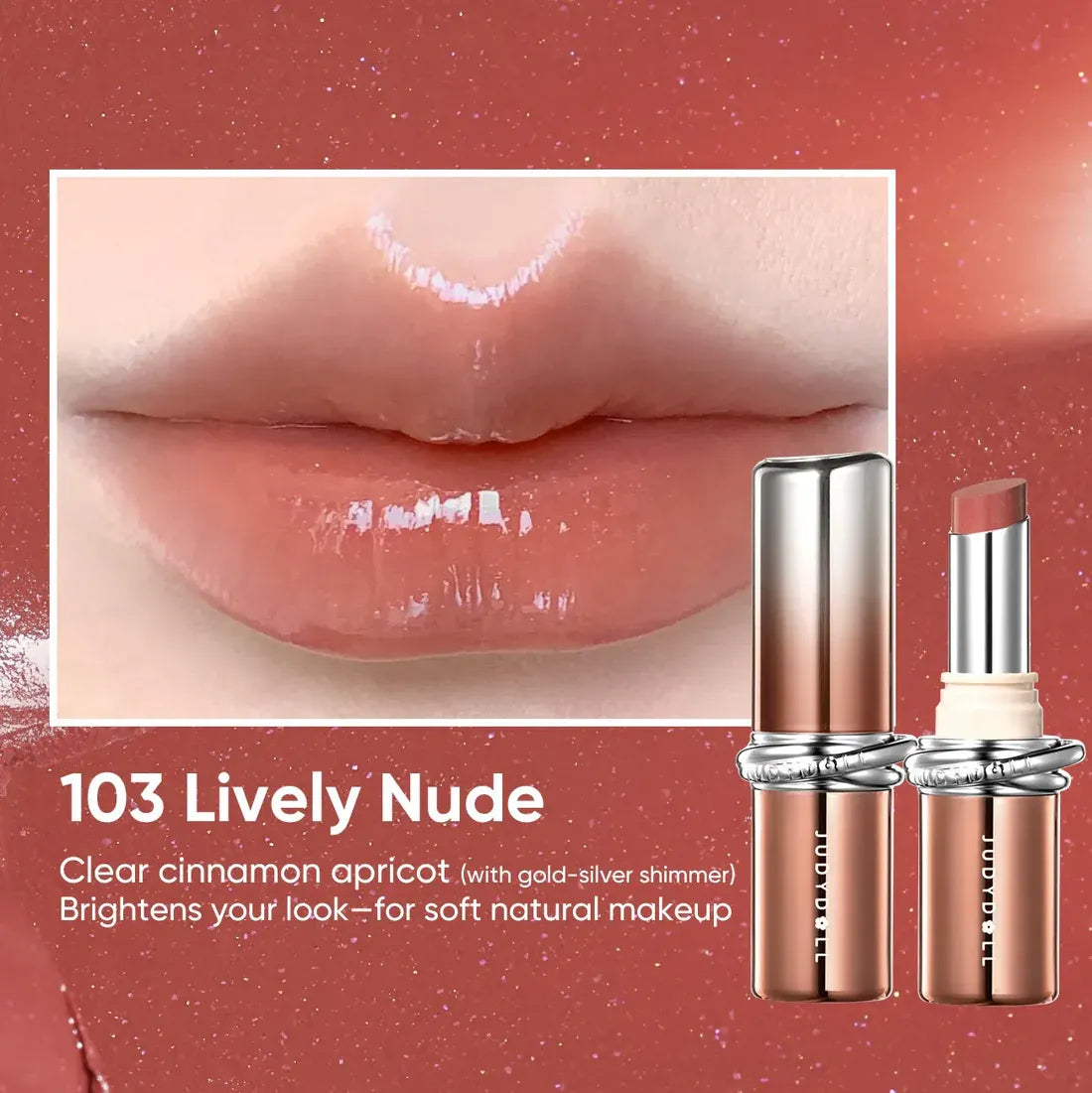 Judydoll Stay Shine Lipstick #103 Lively Nude