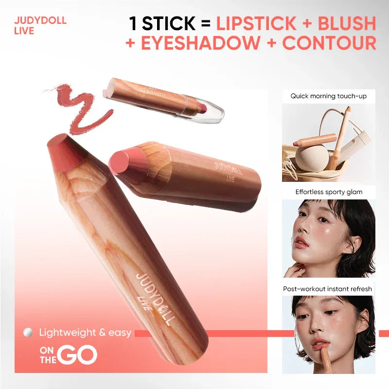 Judydoll Lip & Cheek Crayon #02 Sunset Orange