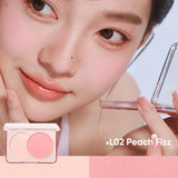Judydoll橘朵双色腮红#L002桃桃气泡