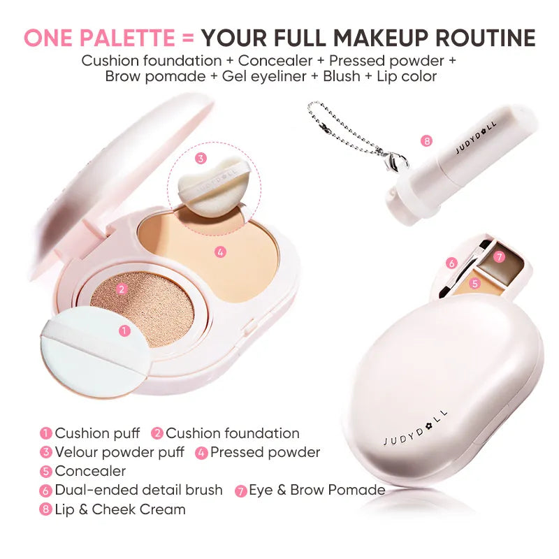 Judydoll Portable Facial Palette #01 Natural