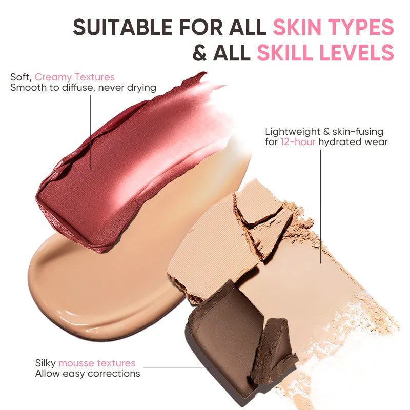 Judydoll Portable Facial Palette #01 Natural