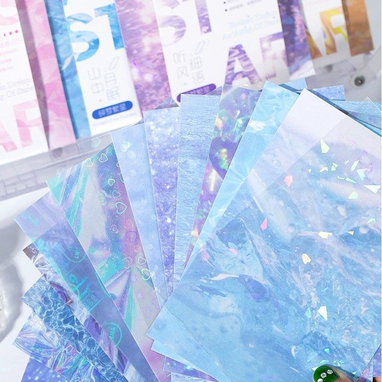 Yuxian语闲碎梦繁星素材贴纸山中月眠 14张