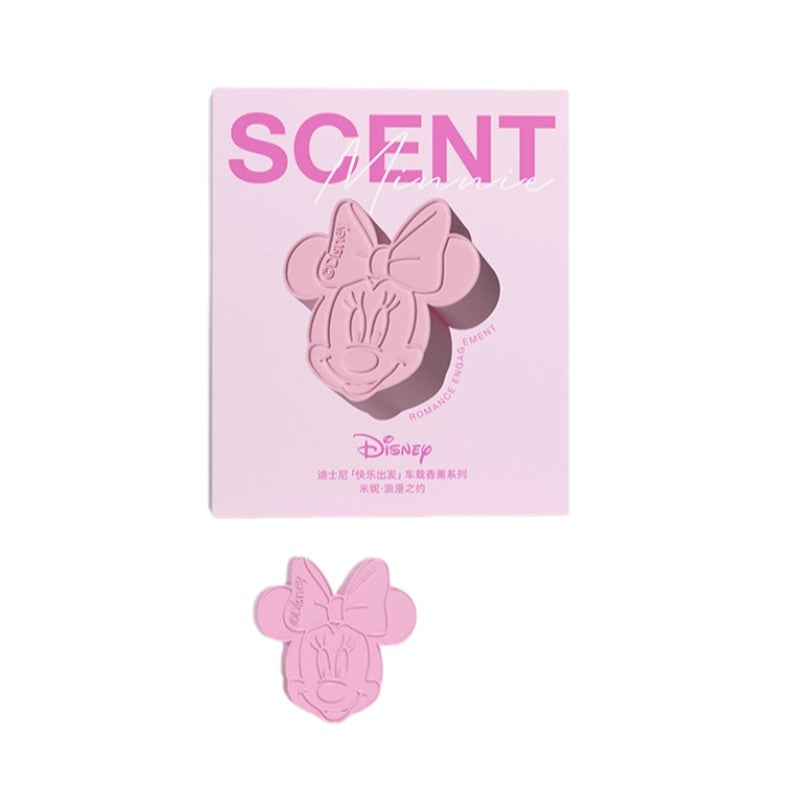 Disney迪士尼快乐出发系列车载香薰米妮浪漫之约花香调 35g