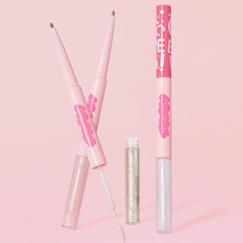 Gracebabi瑰宝秘语双头液体卧蚕笔#03昼夜爆闪