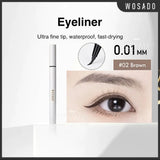 Wosado Ultra-slim Smooth Liquid Eyeliner #01 Black