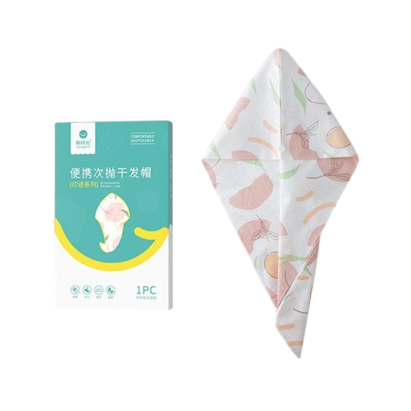 Youngtime Disposable Double-Layer Shower Hair Cap 25*65cm 1pcs