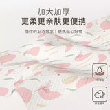 Youngtime Portable Soft Face Towel Peach Pink 30*60cm 2pcs