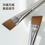 Guoxiaoniu Rose Gold Angled Foundation Brush 335 1pcs