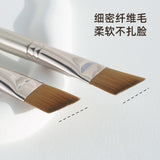 Guoxiaoniu Rose Gold Angled Foundation Brush 335 1pcs