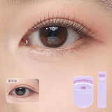 Guoxiaoniu Portable Eyelash Curler Set Purple