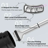 Dezone Eyeliner Pencil With Lower Eyelash Stamp #KN02 Brown
