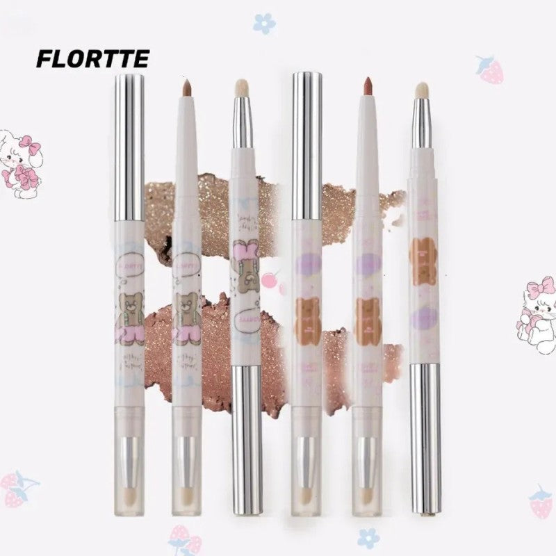 Flortte Bread Bear＆Me Gel Eyeliner #03 Strawberry Bear