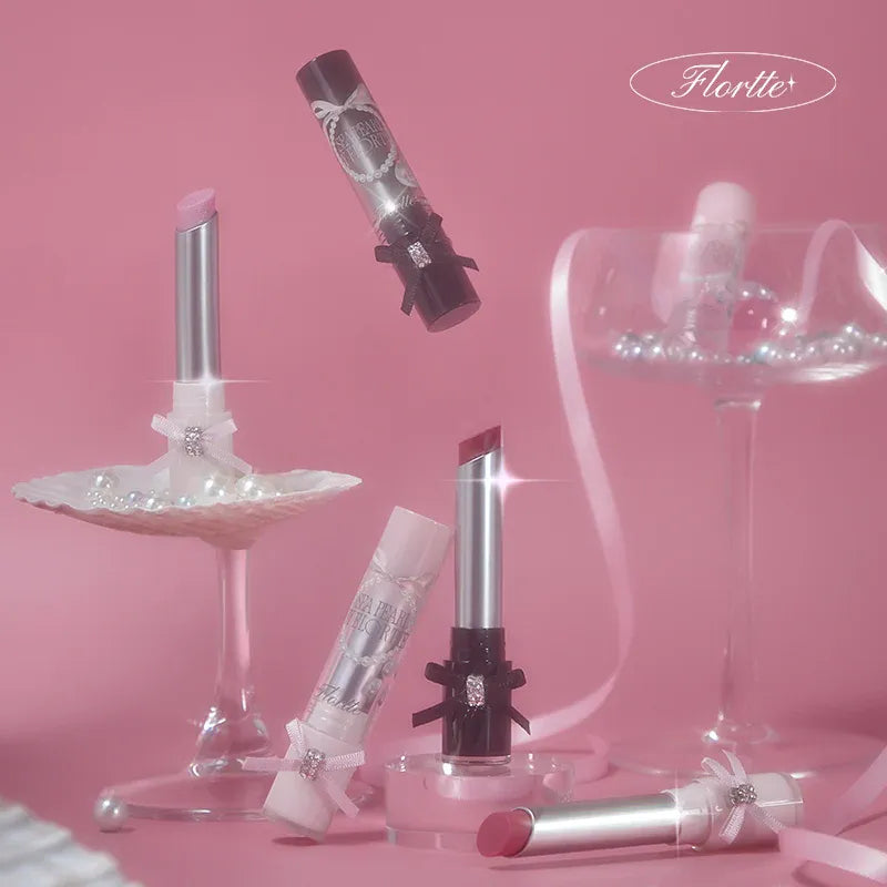 Flortte花洛莉亚玻璃海系列固体唇蜜#B04浮光星闪