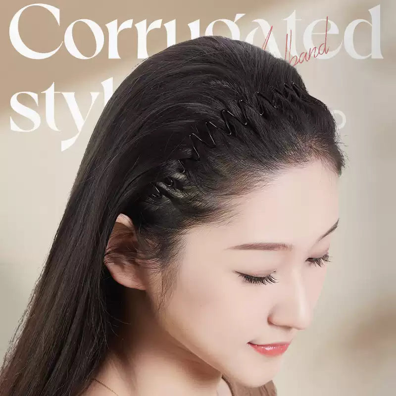 Allsmile哎哟咪隐形发箍大号波纹款