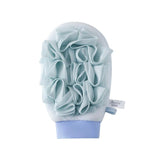Allsmile Dual-use Loofah Bath Sponge Sea Salt Blue